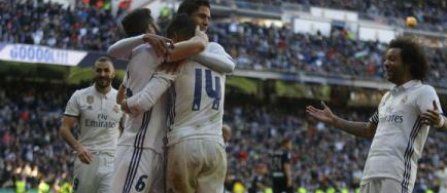 Real Madrid continua seria invincibila in Spania, cu o victorie la scor cu Granada